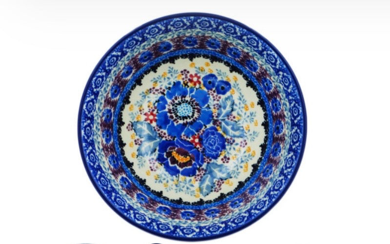 Ceramika Artystyczna, U4129, Beautiful Blues,  Bowl