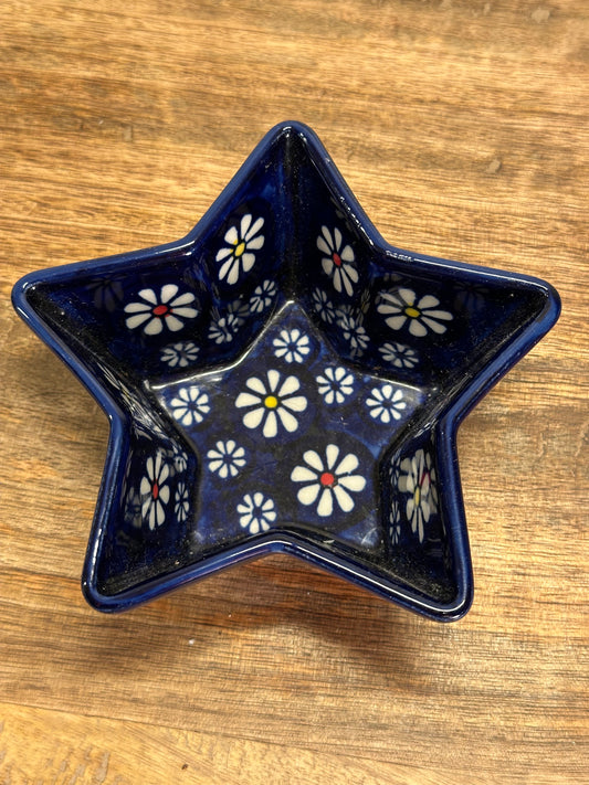 Manufaktura Polish Pottery, Razzle Dazzle,  Star Bowl