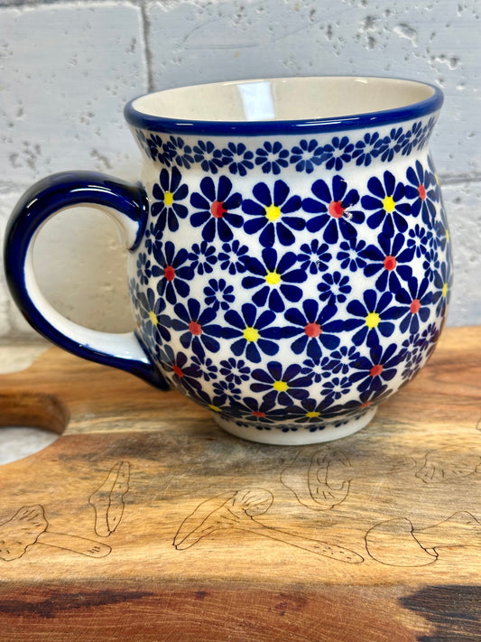 Manufaktura, Field Of Daisies, Large Belly Mug