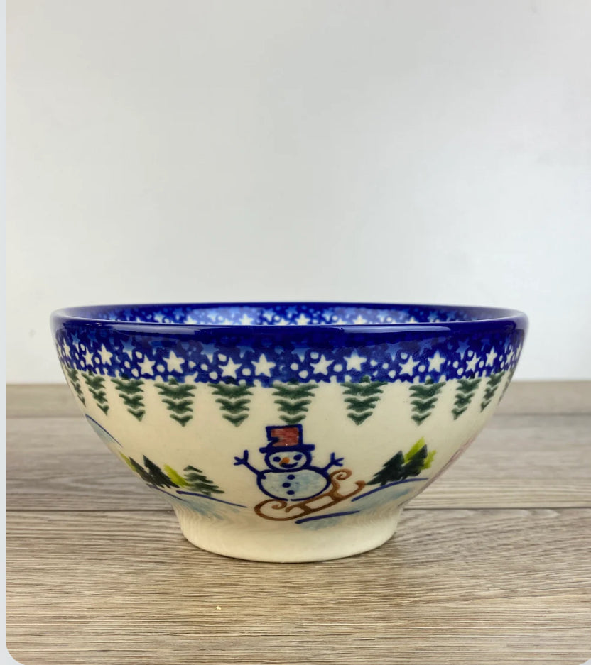 Vena Holiday Pedestal Bowl