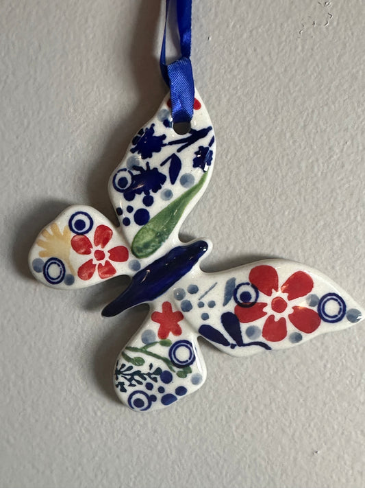 Manufaktura, Colorful Garden, Butterfly Ornament