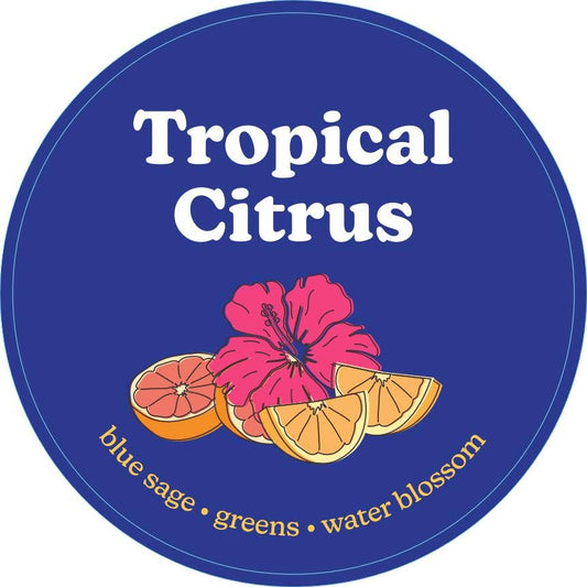 Tropical Citrus Wax Melts -  4oz Eco Tin or 8 oz pouch