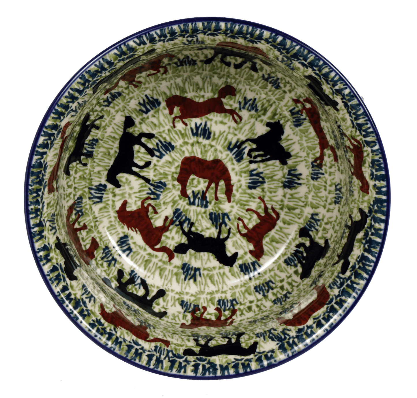 Bowl, Round, 6.5" in "On the Range" by Manufaktura