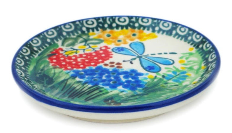 Ceramika Artystyczna, Unikat Garden Delight, Coaster/Mini Plate