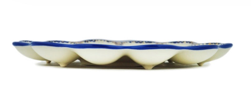 Manufaktura,  Unikat Retro Brown Beauty, Egg Plate