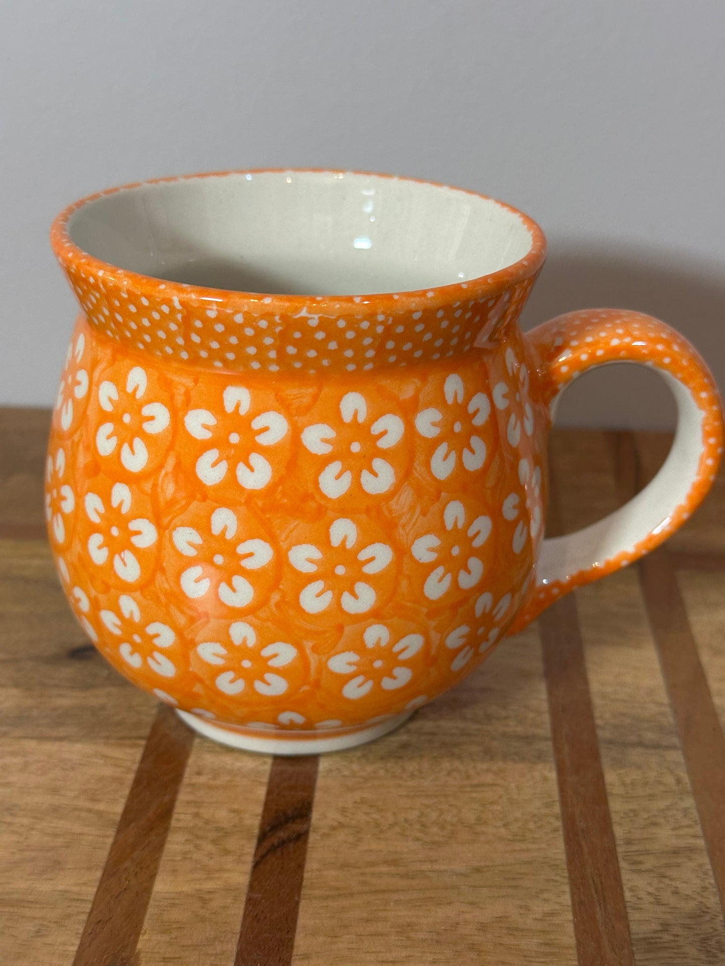 Manufaktura, Orange Blossom, Large Bubble Mug
