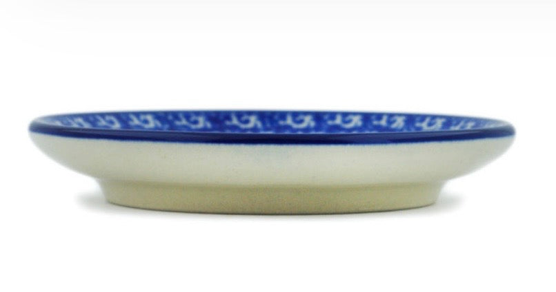 Ceramika Artystyczna, Blue Blossom, Coaster/Mini Plate