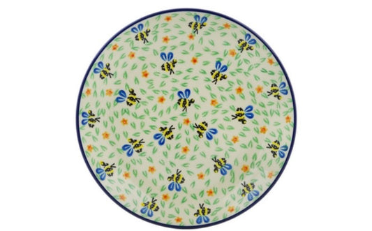 Ceramika Artystyczna, Honey Bee, Dessert/Luncheon Plate