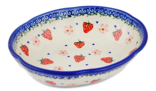 Bona, Berry Blossom, Scalloped Bowl 7"