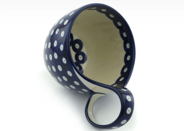 Ceramika Artystyczna, Blue Eyes, Loop/Soup Bowl/Mug