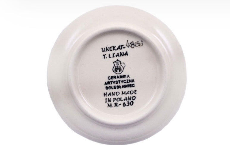 Ceramika Artystyczna, U4866 A Flower Fairytale, Coaster/Mini Plate
