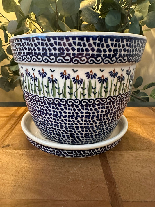 Manufaktura Polish Pottery,  Addie Jo, XL Planter
