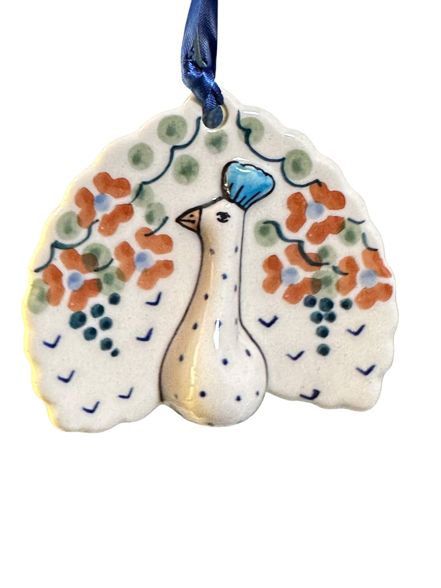 Manufaktura, Avery, Peacock Ornament