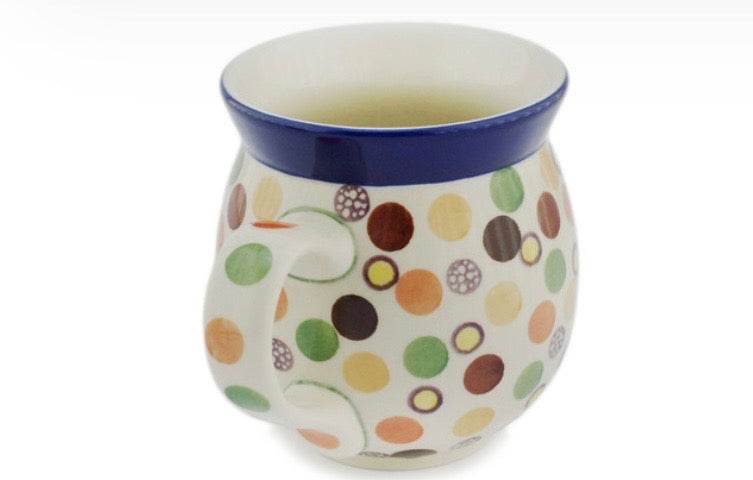 Ceramika Artystyczna, Coffee Cookie Tea, Large Bubble Mug