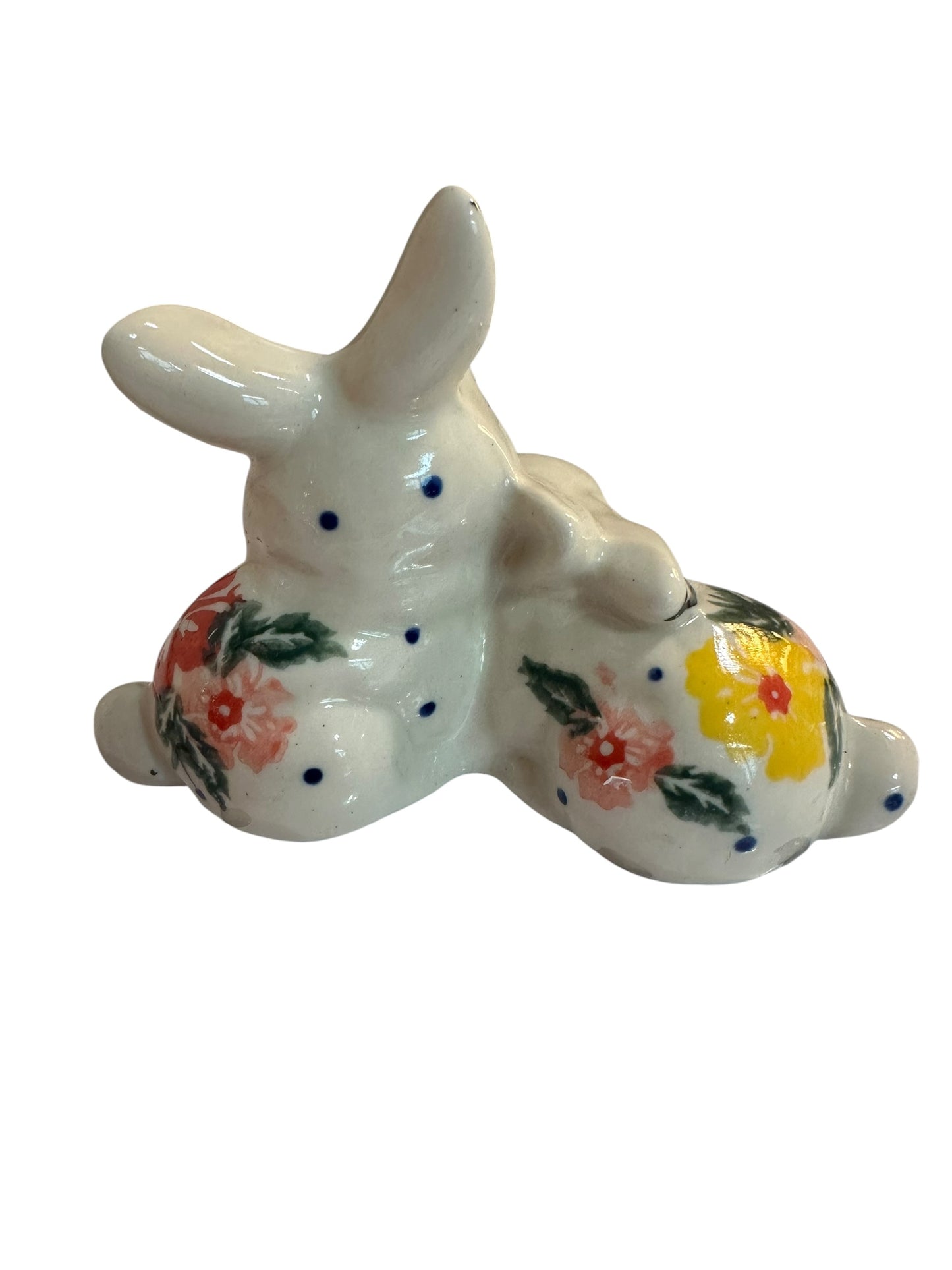 Bona, Hibiscus Splendor, Cuddling Bunnies Figurine