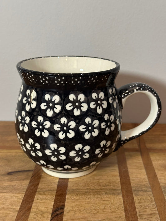 Manufaktura, Black Blossom, Large Bubble Mug