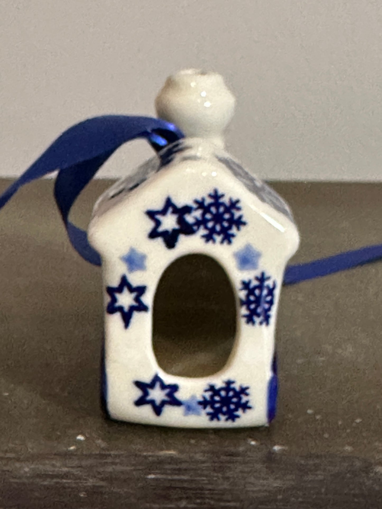 Manufaktura Snowflakes Train Ornament