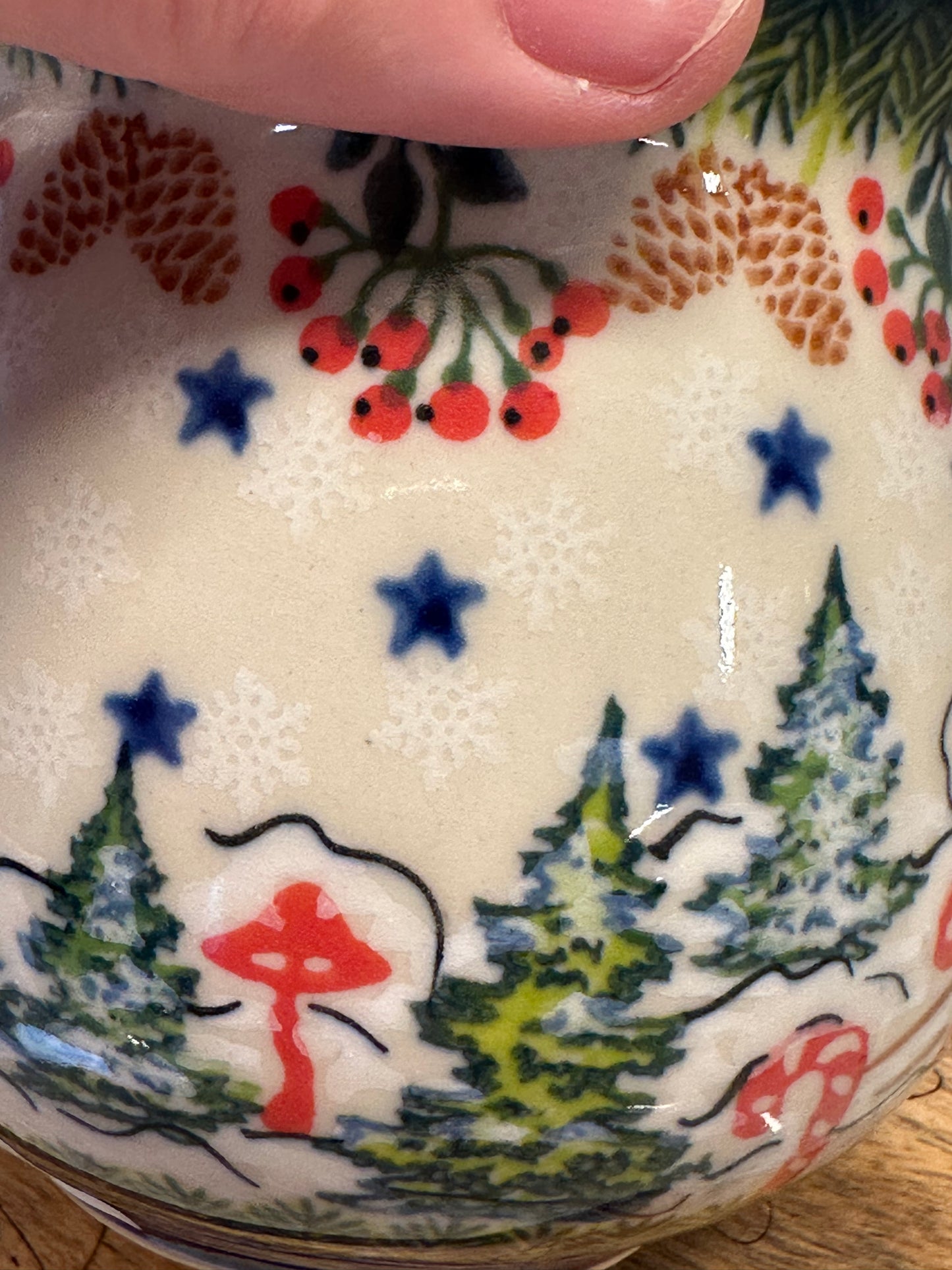 Kalich, Gingerbread House, Large Bubble Mug 16 oz.