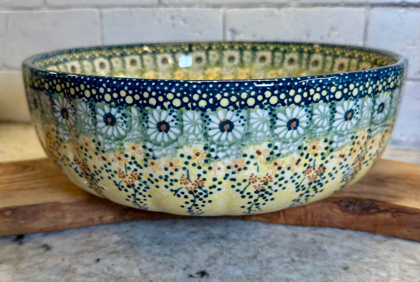 Manufaktura, Roksana Agata, Scalloped Bowl 11"