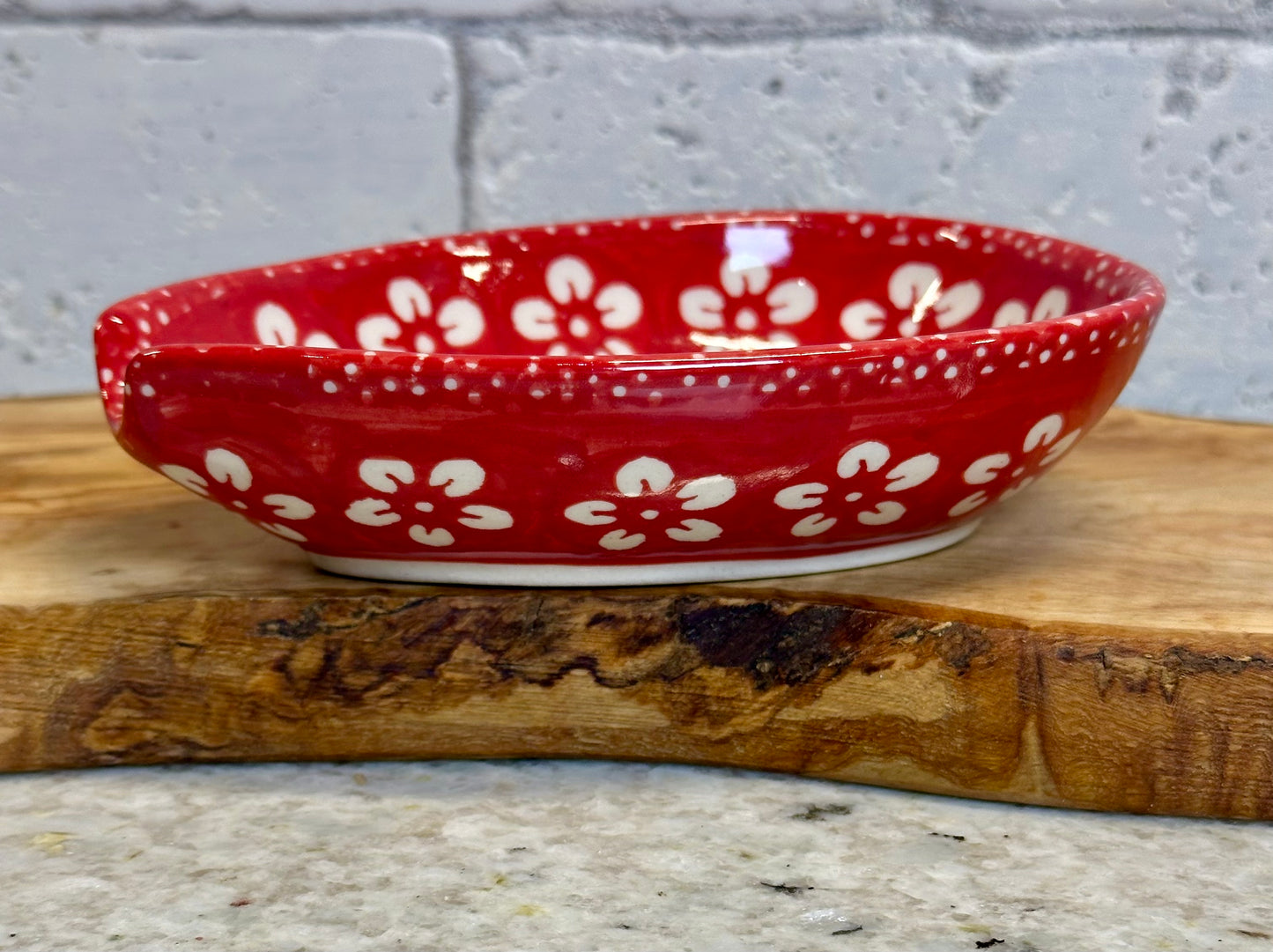 Manufaktura, Red Blossom, Spoon Rest