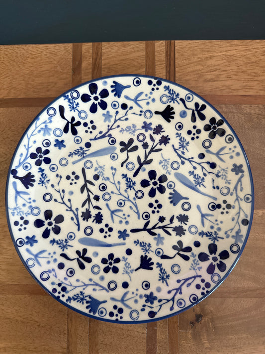 Manufaktura Polish Pottery In The Garden 8" Plate