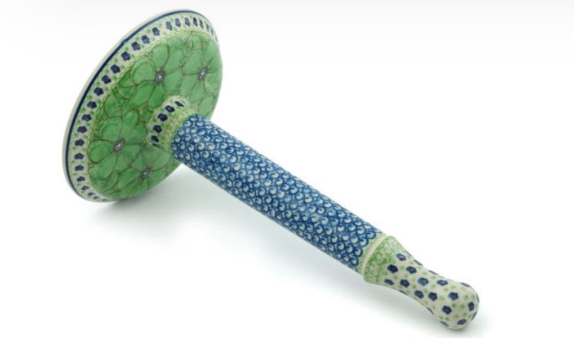 Ceramika Artystyczna, U408D, Key Lime Dreams, Paper Towel Holder