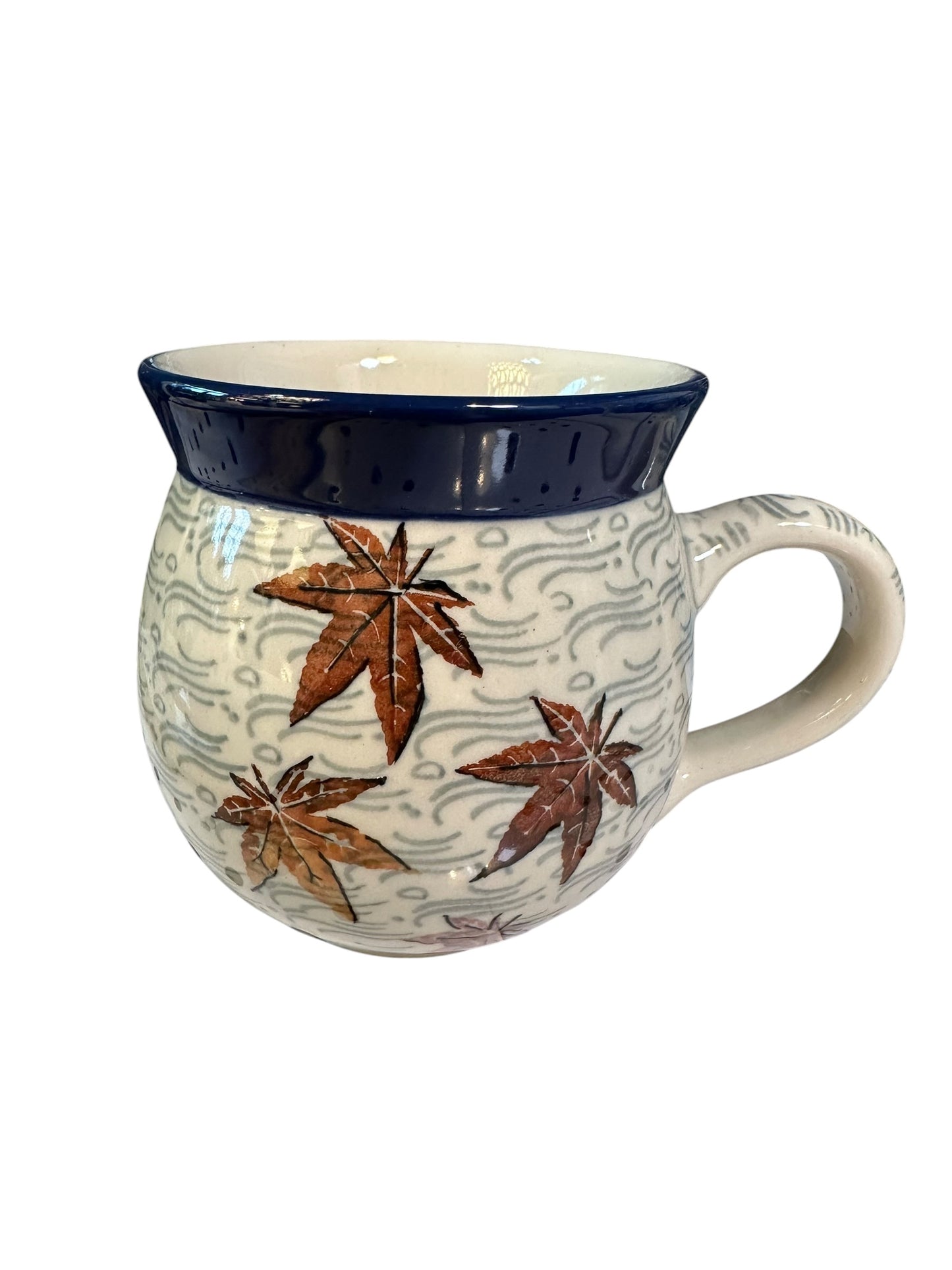 Ceramika Artystyczna, Falling Leaves, Medium Bubble Mug
