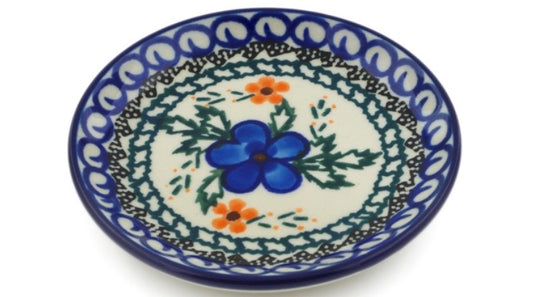 Ceramika Artystyczna, Cobblestone Garden, Coaster/Mini Plate