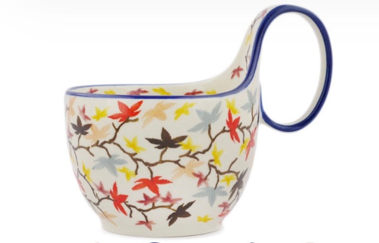 Ceramika Artystyczna, Unikat U5121, Autumn Tree, Loop Mug/Bowl