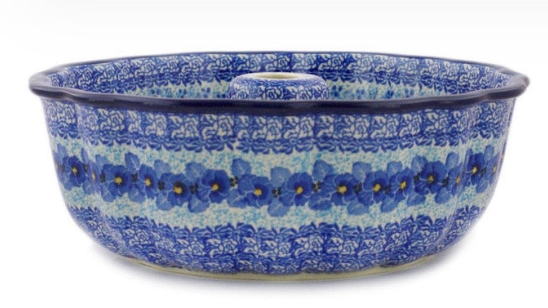 Ceramika Artystyczna, Unikat Deep Winter, Bundt Pan