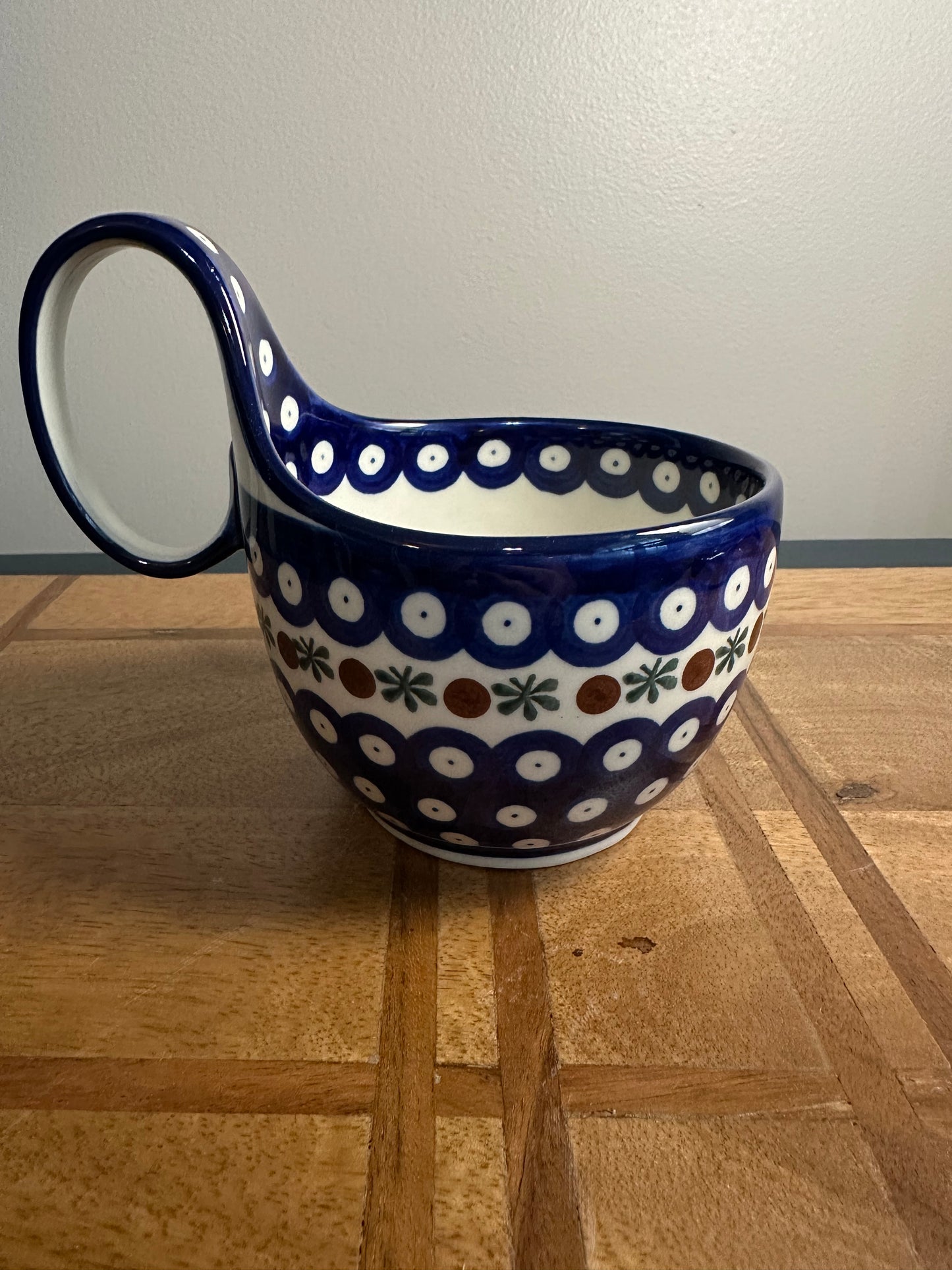 Ceramika Artystyczna Traditional Pattern, Mosquito Loop Mug/Bowl
