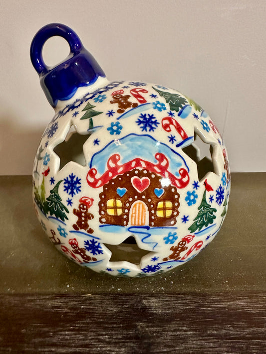 Kalich Gingerbread Village Ornament Luminary