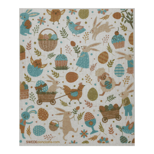 Swedish Dishcloths Easter Collage