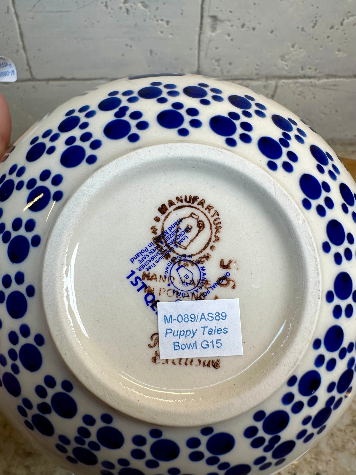 Manufaktura, Puppy Tales, G15 Bowl
