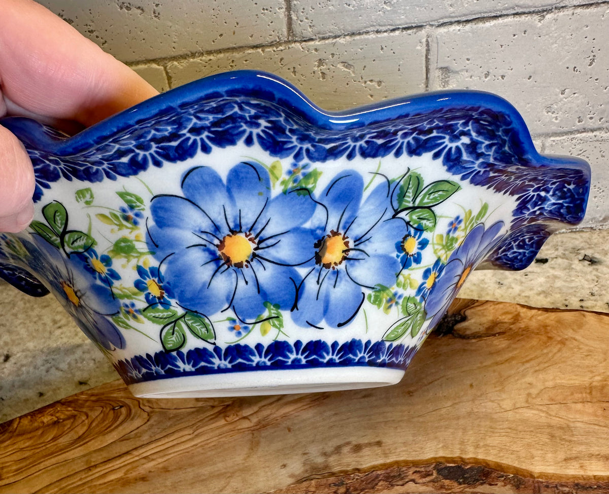 Kalich, Brand New Shape!, A1, Blue Magnolia, Wave Bowl