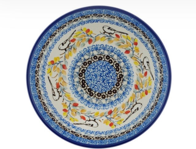 Ceramika Artystyczna, U5235, Birds and Botany, Bowl