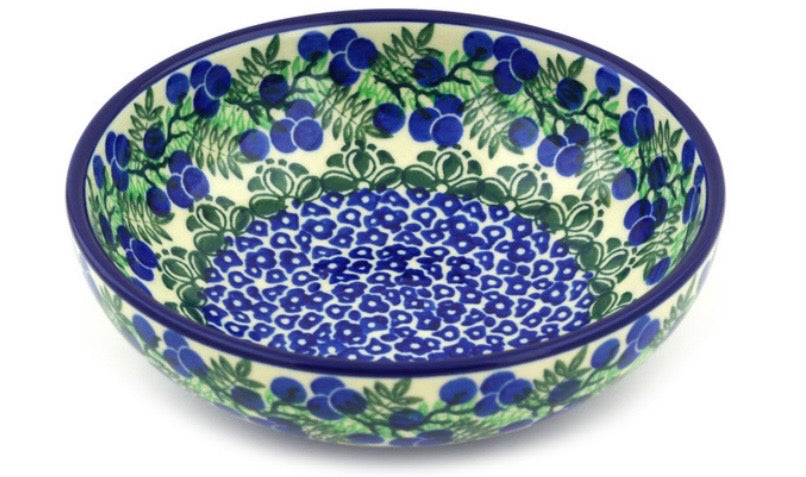 Ceramika Artystyczna, Blueberry Fields Forever, Bowl, 7"