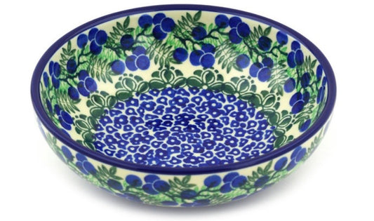Ceramika Artystyczna, Blueberry Fields Forever, Bowl, 7"