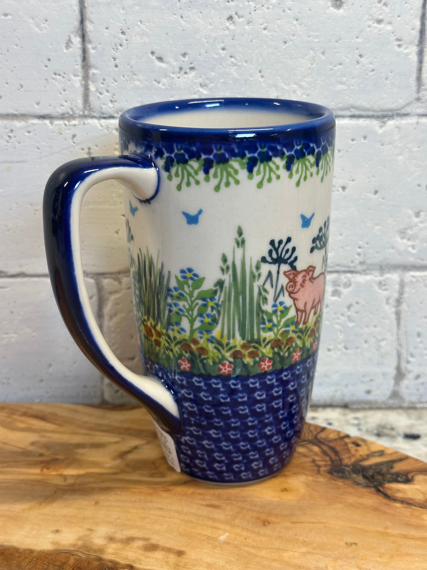 Kalich, Unikat Art Level A1, Piggy Tall Latte Mug 15 oz.
