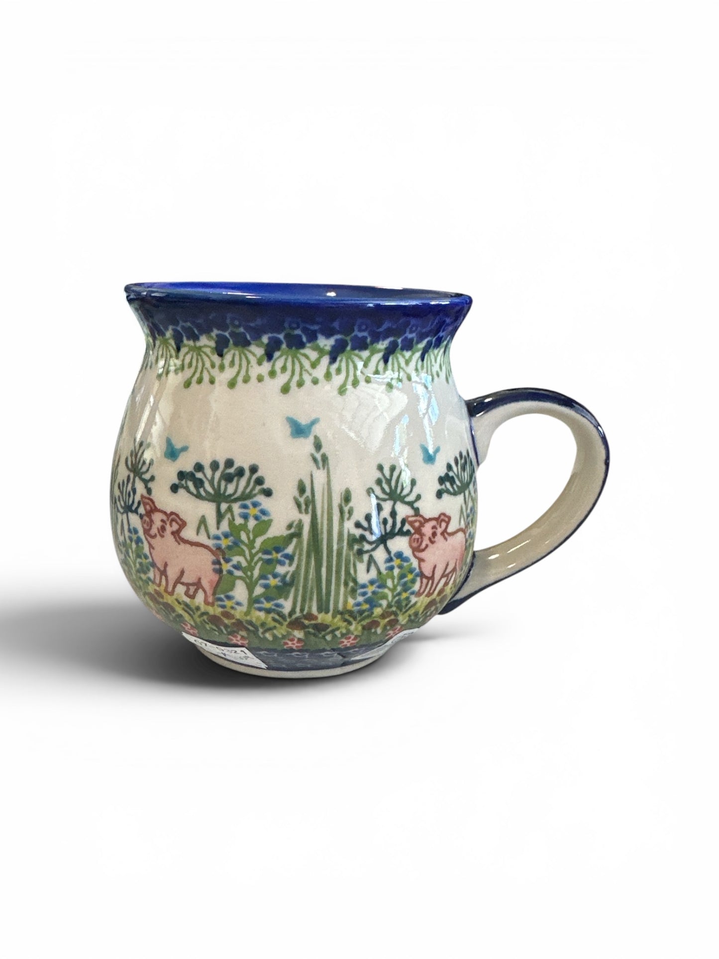 Kalich, Art Level A, Piggy, Medium Bubble Mug 12 oz.