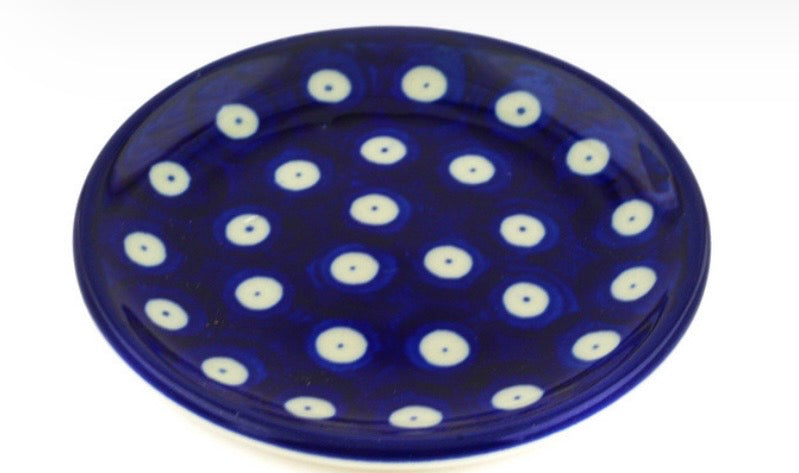 Ceramika Artystyczna, Blue Eyes, Coaster/Mini Plate