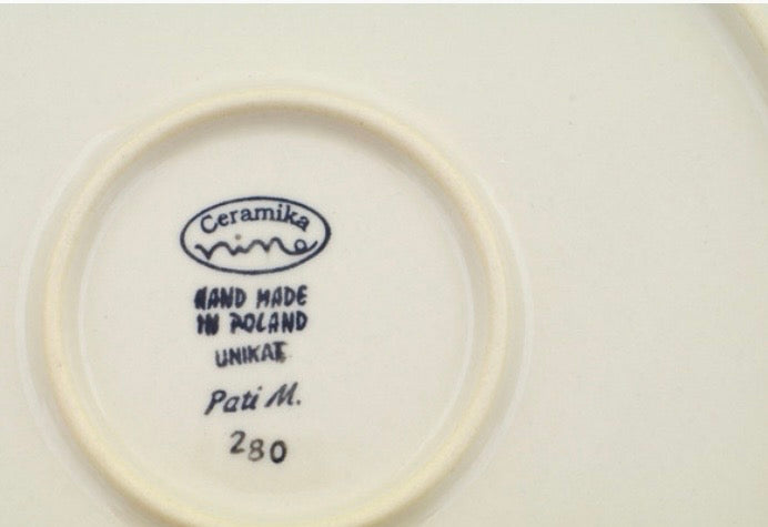 Cermika Nina, Harvest Haunt, Round Platter 13"