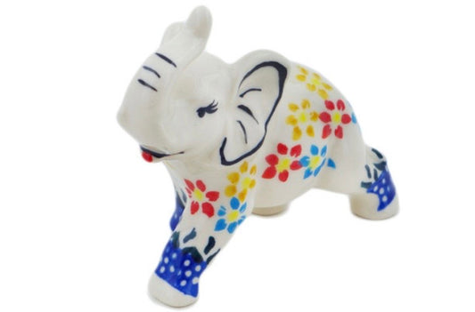 Bona, Spring Flower Ring, Elephant Figurine