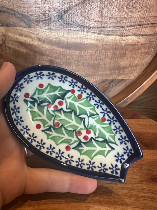 Zaklady Holly Wreath Spoon Rest