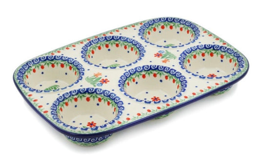 Ceramika Artystyczna, Babcia's Garden, Muffin Pan