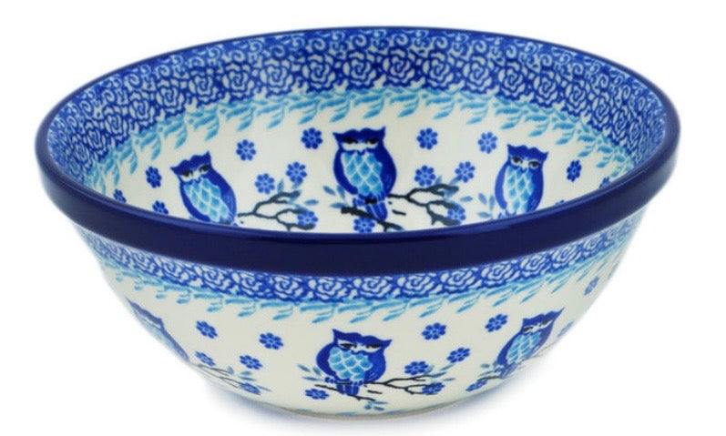 Ceramika Artystyczna, Unikat 5055, Owl Kingdom, Bowl
