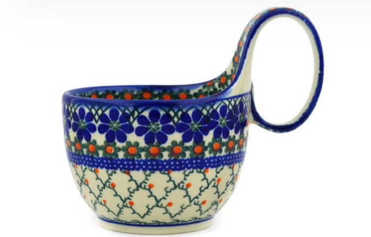 Ceramika Artystyczna, Primrose Trellis, Loop Mug/Bowl