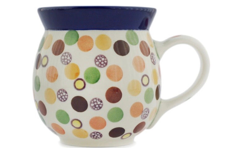 Ceramika Artystyczna, Coffee Cookie Tea, Large Bubble Mug