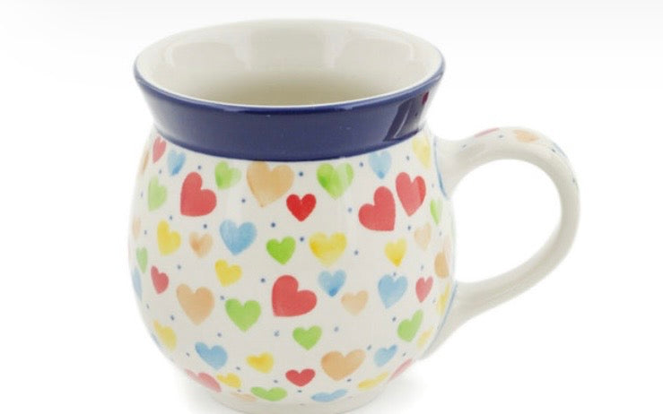 Ceramika Artystyczna, In Love With Love,  Large Bubble Mug