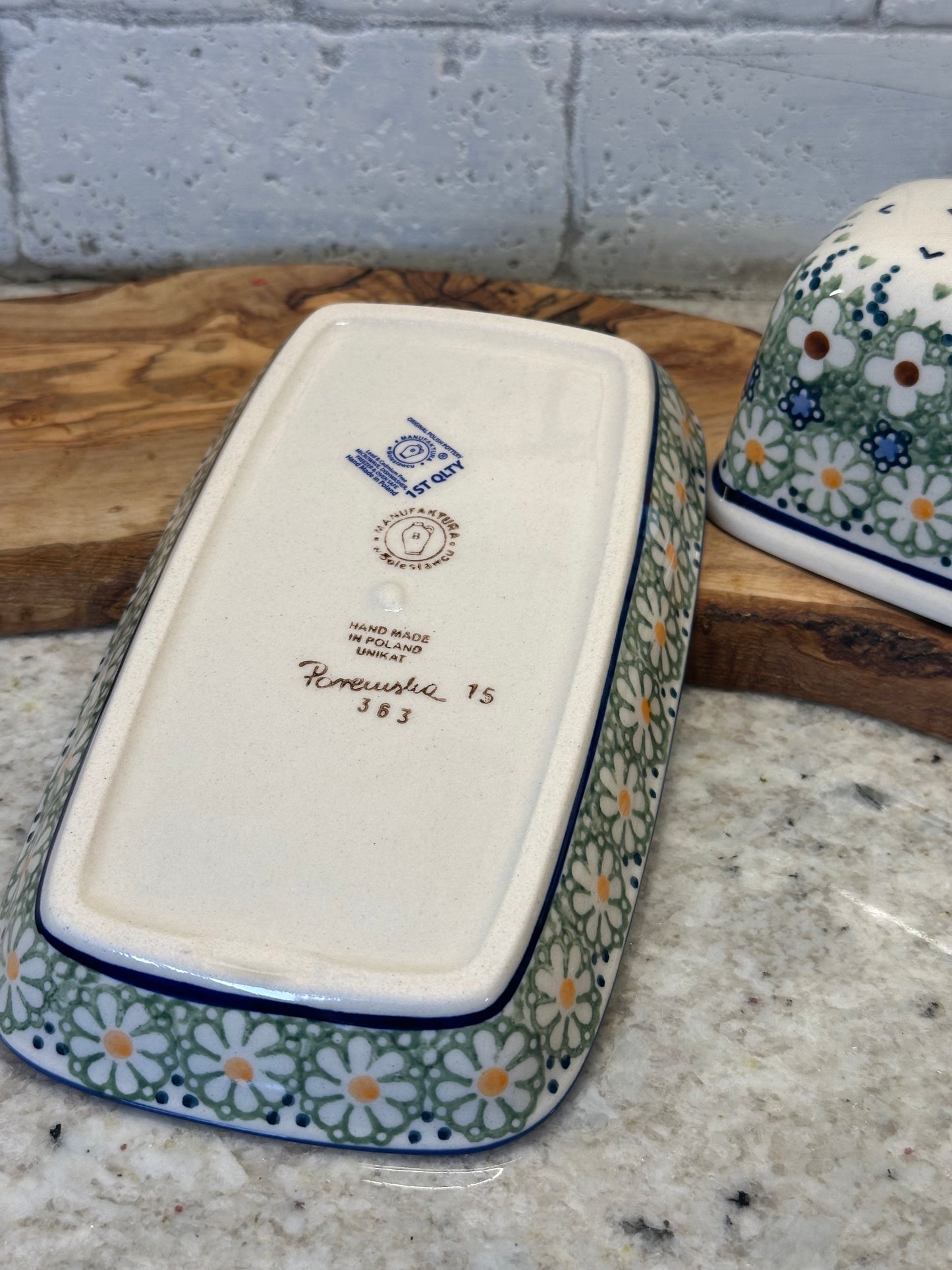 Manufaktura, Daisy Jane Butter Dish